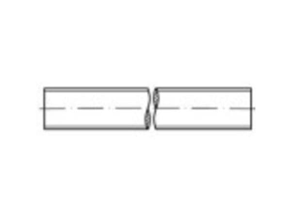 TOOLCRAFT 1066512 gjengestang M6 1 m rustfritt stål A2 1 stk