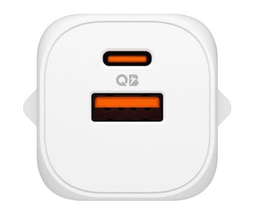 Spigen Essential EE352EU, inomhus, AC, Vit
