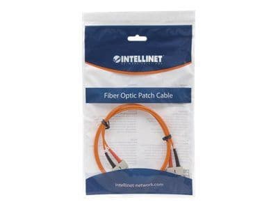 Intellinet LWL Anschlusskabel SC/SC 5m Multimode OM1 orange