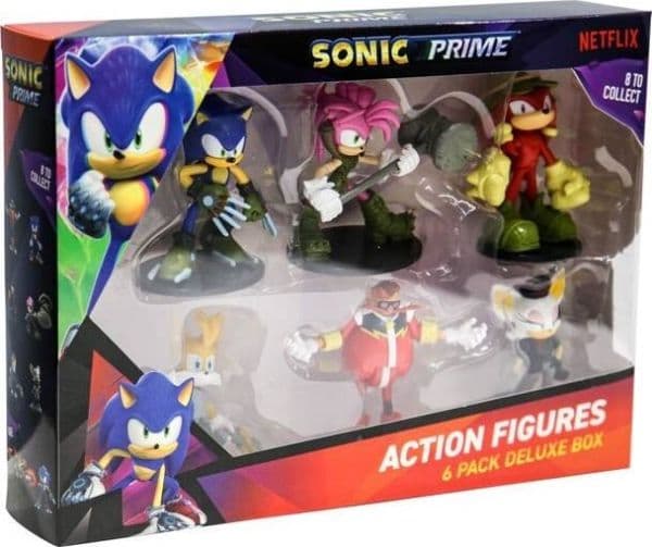 Sonic Toimintahahmo 6 kpl pakkaus S1