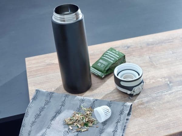 Leifheit 03271, Sort, Rustfritt stål, Rustfritt stål, Polypropylen (PP), Kaffe, Juice/ Saft, Te, 6 timer