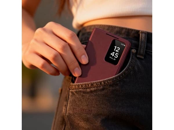 Tech-Protect Wallet Case til Samsung Galaxy S26+ - bordeaux