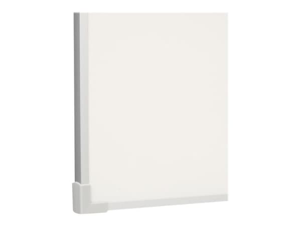 Esselte - Whiteboard-tavla - 900 x 1200 mm - emalj - magnetisk - grå ram