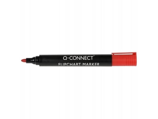 Q-Connect flipchartmarker Q-CONNECT rund, rød