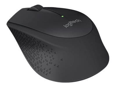 Logitech M280, Molempikätinen, Optinen, Langaton RF, 1000 DPI, Musta