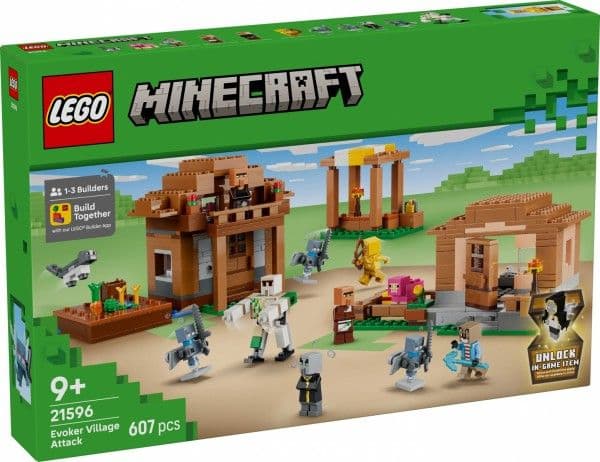 LEGO Minecraft 21596 Byattack med uppväckare