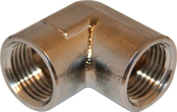 VINKEL 3/4 MESSING KROM MF/MF