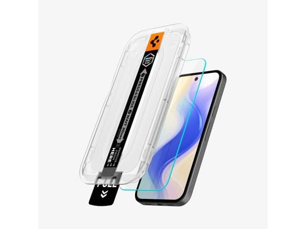 Spigen GLAS.tR EZ Fit Pro, Google, Pixel 10a, Dammresistent, Reptålig, 2 styck
