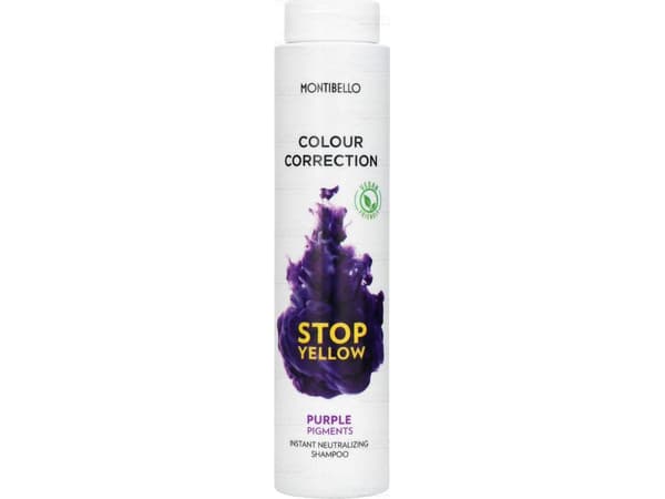 Montibello Colour Correction Stop Yellow Shampoo 300ml Neutralizer Pigment