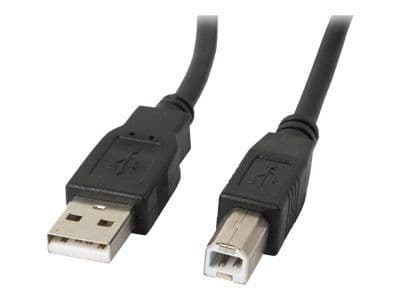 Lanberg - USB-kaapeli - USB (han) til USB Type B (han) - USB 2.0 - 5 m - lajiteltu