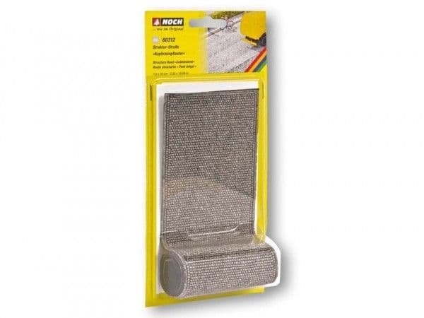 NOCH Structured Road “Cobblestone”, HO (1:87), Grå
