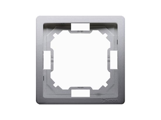 Contact-Simon Simon Basic inox enkeltramme (BMR1/21)