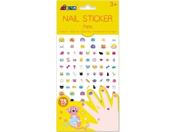 Nagelstickers - djur
