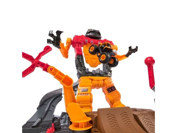 Monster Jam 1:64 Smash & Bash Smashbot playset