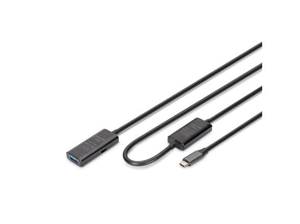DIGITUS Active USB-C-jatkojohto 10m