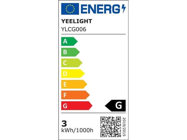 Yeelight A60 - Motion sensor light - 1.8 W - 2700 K - sølv
