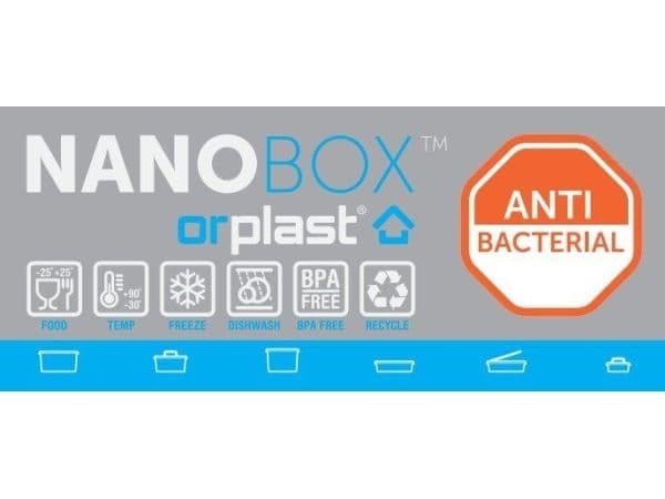 Antibakterisk behållare ORPLAST, 4,5 l