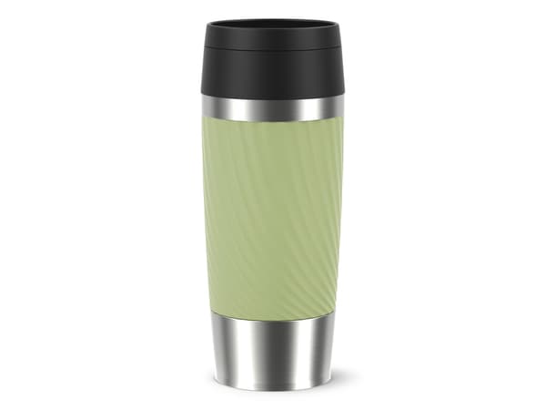 EMSA Travel Mug Classic N2025500, grønn, rustfritt stål, silikon, rustfritt stål, polypropylen (PP), 4 timer, 8 timer