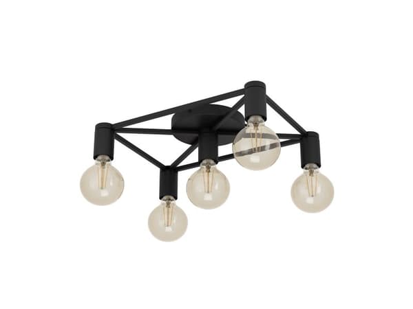 EGLO SPEKE LOFT 5L E27 taklampe svart