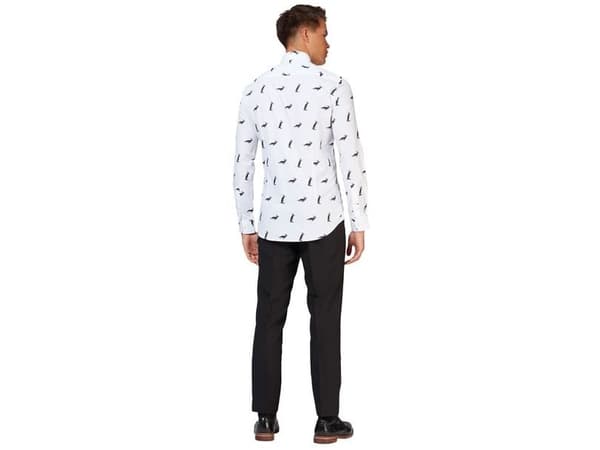 Juleskjorte Penguins