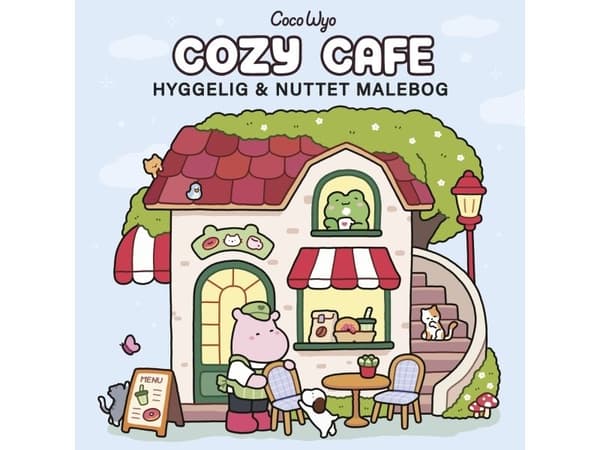 Malebog: Cozy Cafe - Cozy Coloring | Coco Wyo