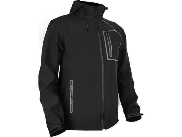 Herr softshelljacka Helly Hansen MENS JACKET SOFTSHELL STR_027_BLACK_M