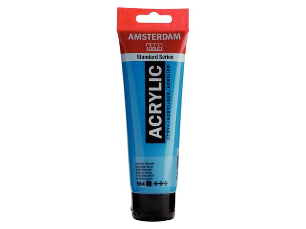 Amsterdam Standard Series akrylrör Brilliant Blue 564