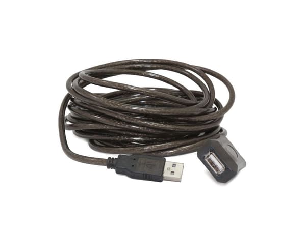 Cablexpert - USB forlængerkabel - USB (han) til USB (hun) - USB 2.0 - 5 m - lajiteltu