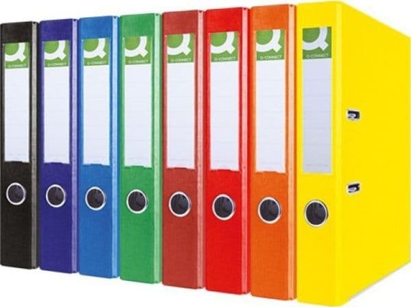 Segregator Q-Connect Hero 2-ringowy A4 55 mm czarny (KF15987)