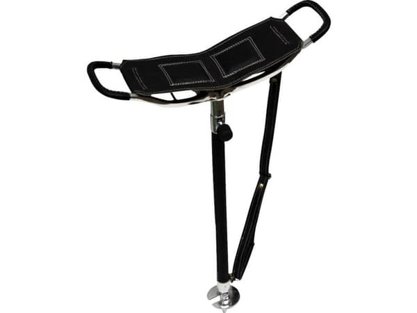 Berger &amp; Schröter Enbent pall Klapstol Sort 31329