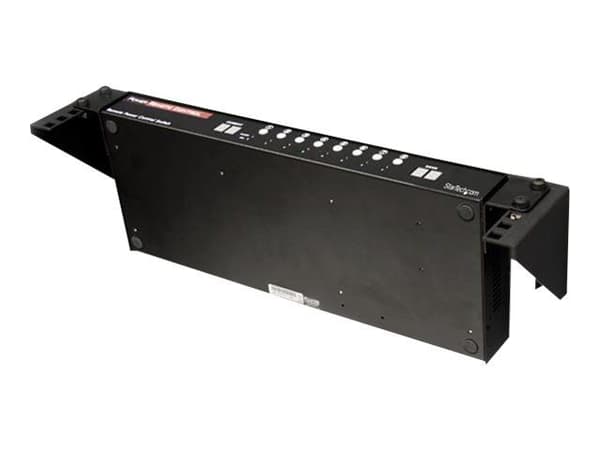 Startech 2U Vertical Wall Mount Patch Panel Bracket - Steel Rack Mount Bracket w/Hardware for 19" Network, Server and Data Equipment (RK219WALLV) -...