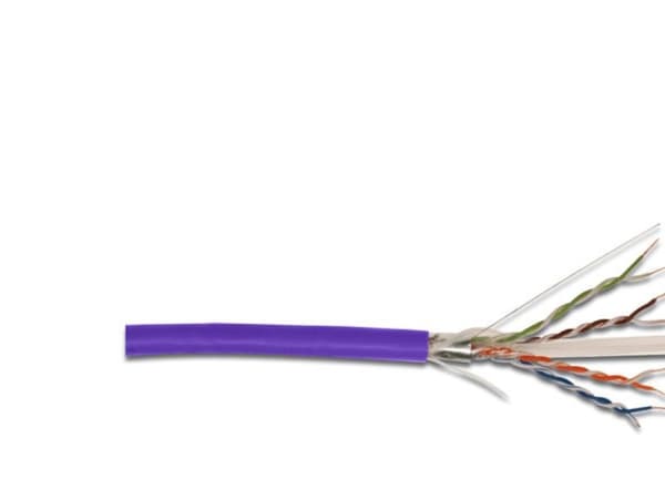 DIGITUS Professional - Bulkkabel - 305 m - UTP - CAT 6 - halogenfri, solid - lilla