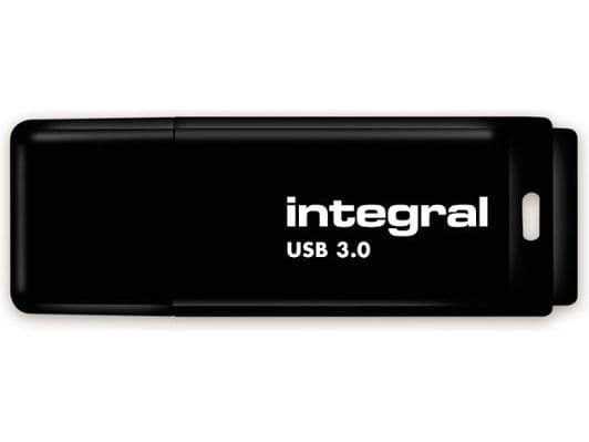 Integral - USB-flashstasjon - 128 GB - USB 3.0 - svart