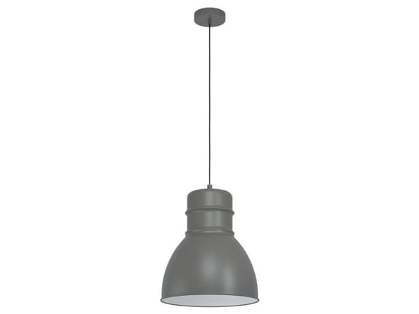EGLO EBURY PENGEL E27 Ø380 UMBRA GRÅ/HVIT