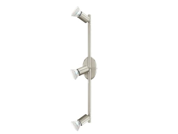 EGLO BUZZ-LED spotlight i borstat stål, 3L