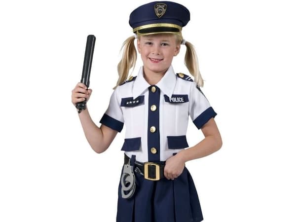 Politi kostume, pige