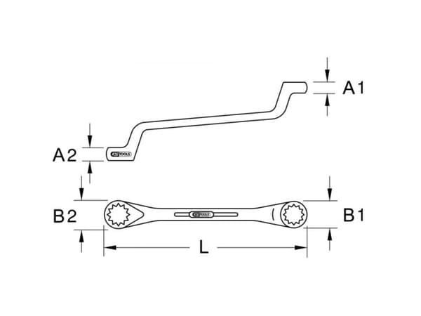KS Tools 964.1110 9641110 Ringnyckel