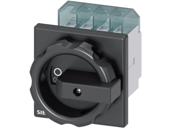Siemens 3LD2003-0TK51, 4P, Sort, 400 V, 690 V, CCC, CSA, UL, VDE, EAC, CE, LRS, 400-690 V