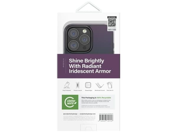 Uniq Iridescia Magclick Charging Case for iPhone 16 Pro Max - Black