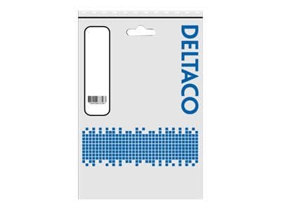 DELTACO U/UTP Cat6 patchkabel, LSZH, 2m, vit
