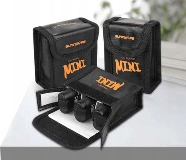 SunnyLife batterietui til DJI Mavic Mini – brannsikkert