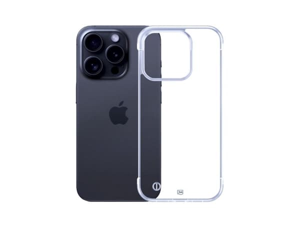 3mk Just20g clear deksel til Apple iPhone 15 Pro Max - transparent
