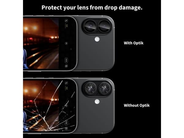 Tech-Protect CAMRING FIT+ iPhone 17 skydd svart