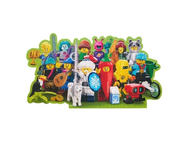LEGO Minifigures Collage 1 puslespill 500 brikker