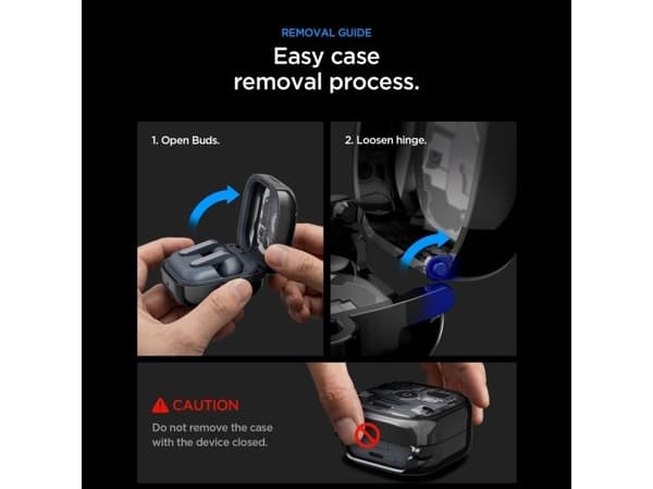 Spigen Ultra Hybrid Zero One, laatikko, polykarbonaatti (PC), musta