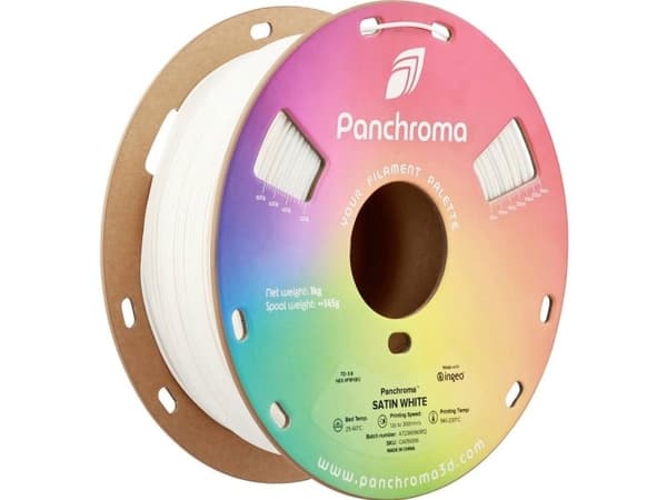 Polymaker Panchroma™ PLA Satin 1,75 mm 1kg - Satin Baltas