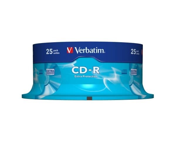 Verbatim CD-R Extra Protection - 25 x CD-R - 700 MB 52x - spindel