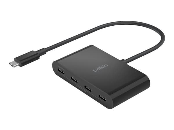 Belkin - Hubb - 4 x USB-C - skrivbordsmodell