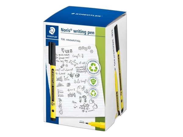 Staedtler Noris writing pen 307, Svart, 1 styck