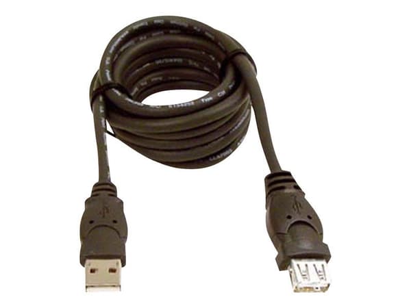 Belkin USB Extension Cable 1.8m, 1,8 m, Musta